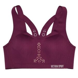 VICTORIA SPORT Angel Max Purple Laser Cut Maximum Support Sports Bra Size 32DD